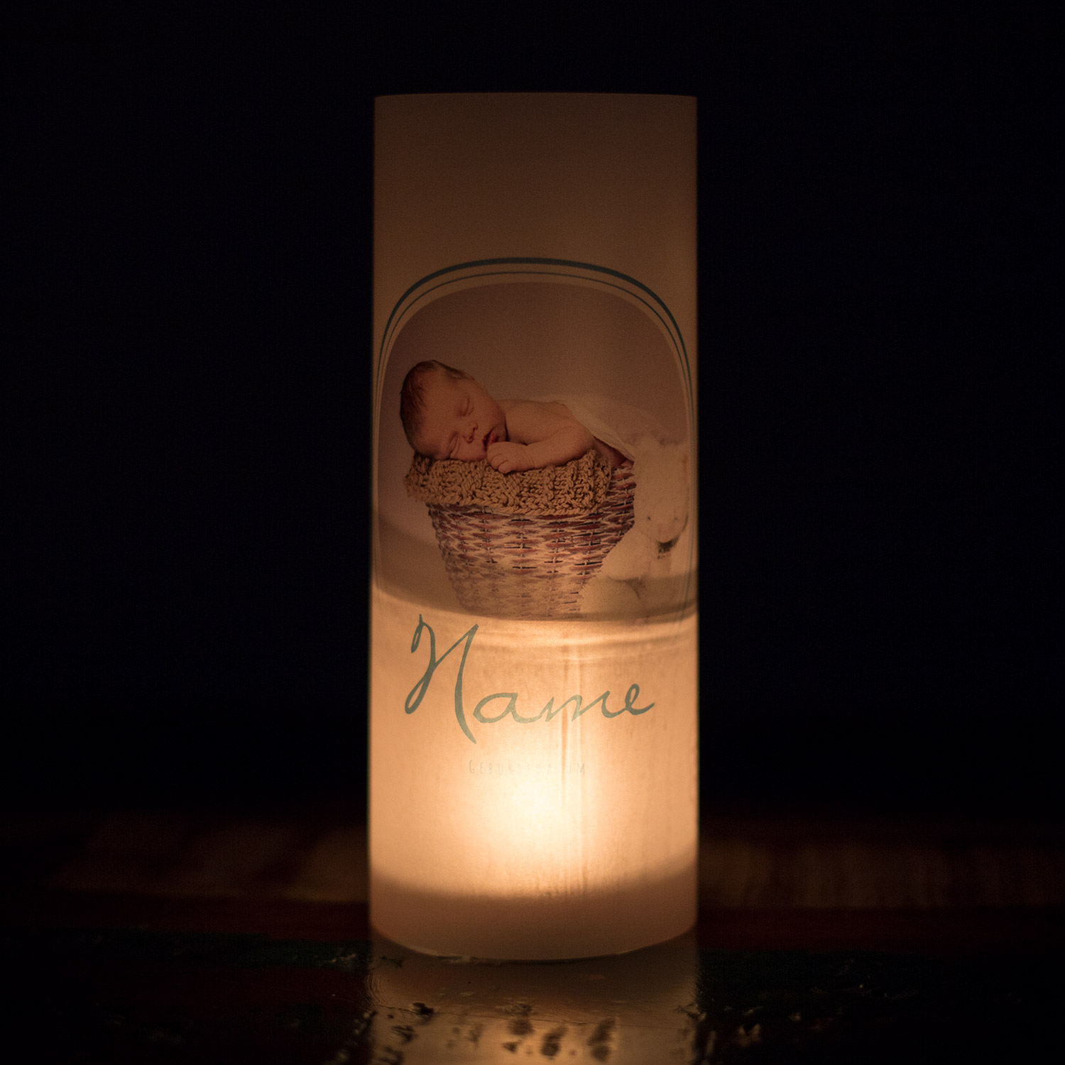 Paper Light Shade Motiv "Newborn" - The Special One
