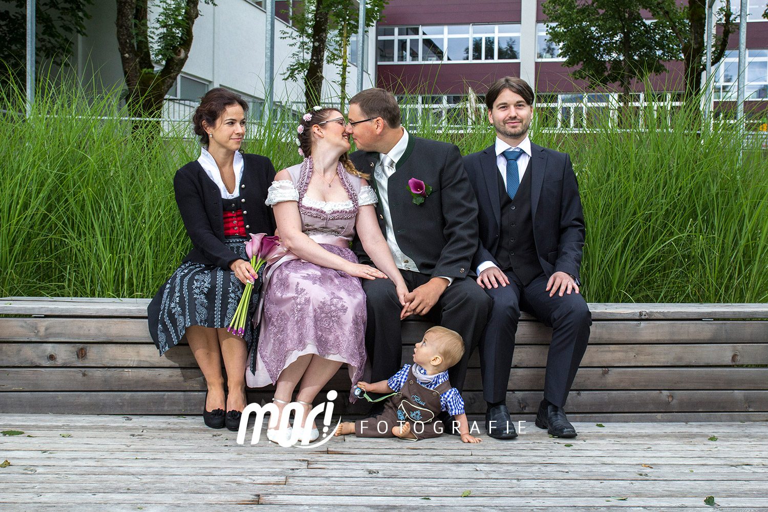 Hochzeitsfotos in Bad Ischl mit "Conny & Marcel mit Alexander" | MORI Fotografie - Salzkammergut